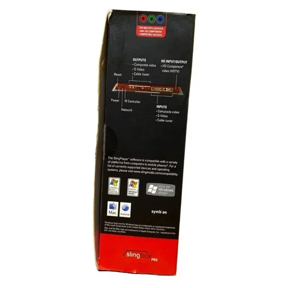 Slingbox Pro Cable Box HD Connect Watch TV Virtually Anywhere